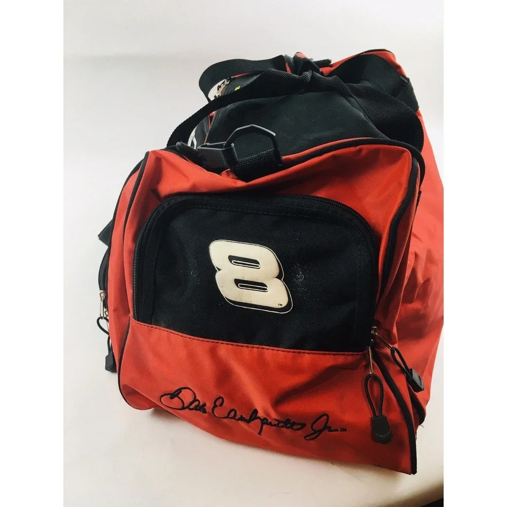 NASCAR Bag Dale Earnhardt Jr. # 8 Zippered Carry Tote Shopper Duffel Gym Racing